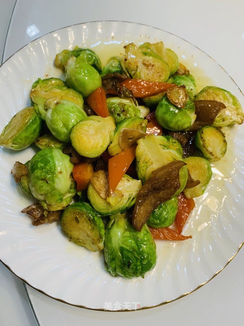 Stir-Fried Brussels Sprouts