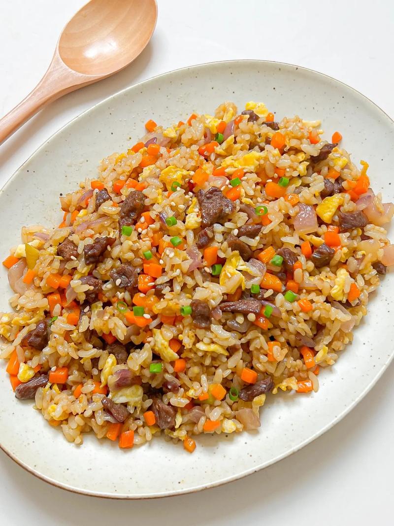 Beef, Onion & Carrot Fried&nbsp;Rice