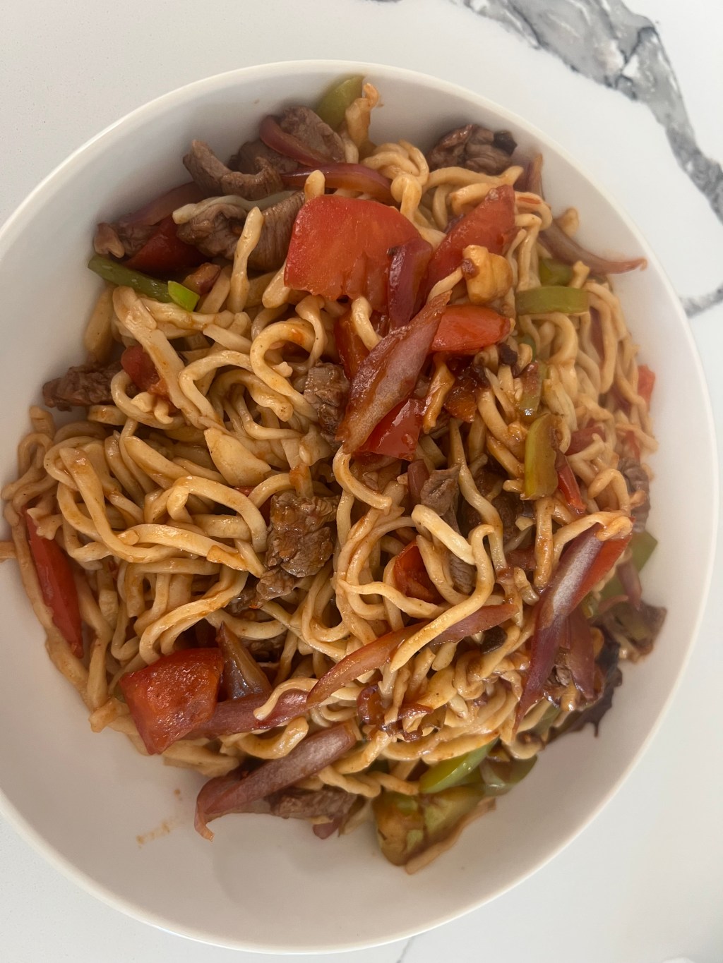 Stir-Fried Hand-Pulled Noodles
