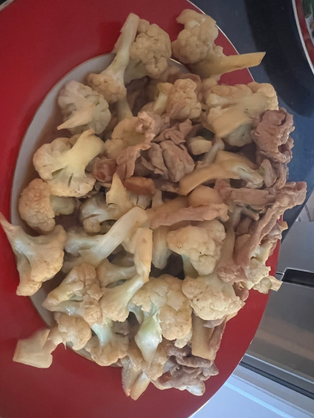 Stir-Fried Pork with&nbsp;Cauliflower