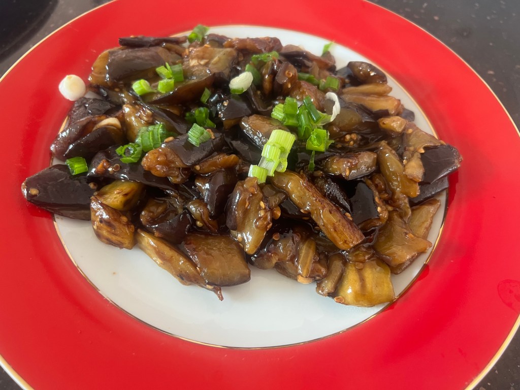 Stir-Fried Eggplant